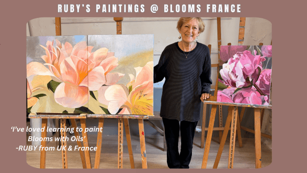 BLOOMS FRANCE RUBY paintings reduced file