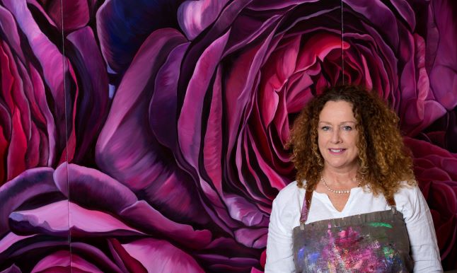 Chelsea La Vie en Rose Jacqueline Coates in Studio