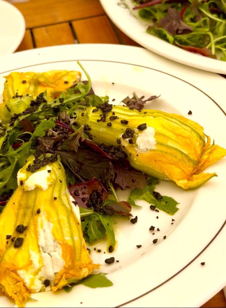 Italy Tour Zucchine Fritters Nice Italy France Tour