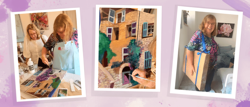Italy tour composite 2 with student