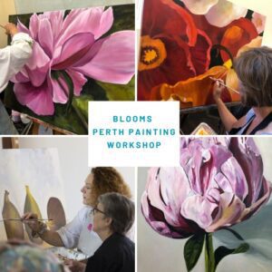 PERTH BLOOMS PAINTING WORKSHOP PROMO SQUARE