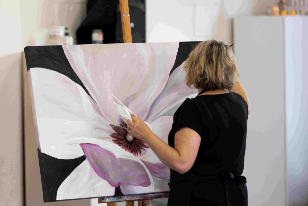 Cairns Blooms Painting Workshop 1