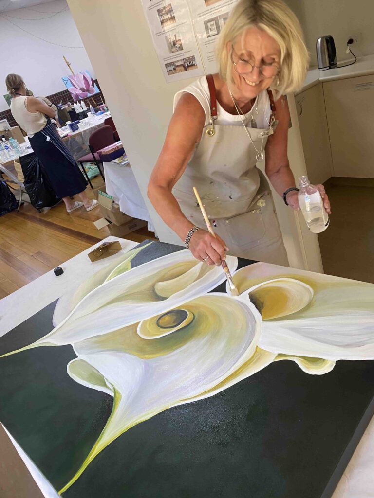 Cairns Blooms Painting Workshop 5