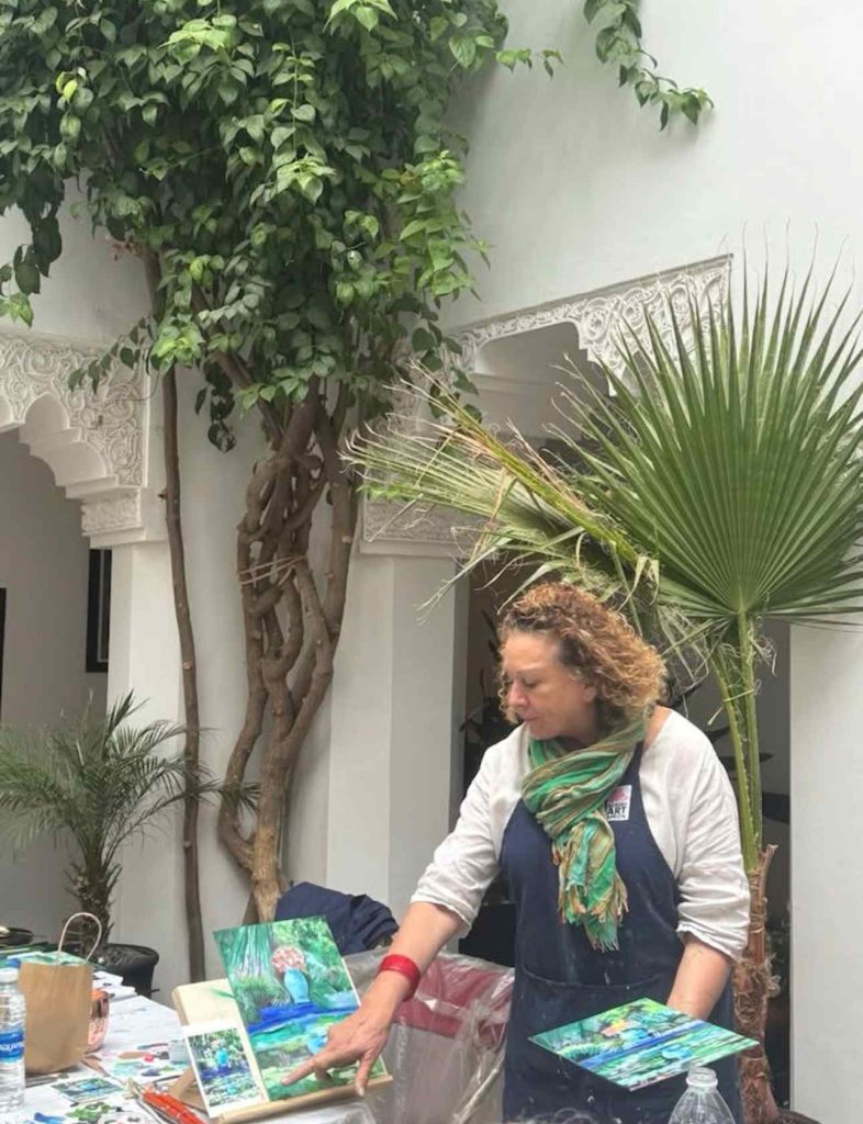 French Art Goes Morocco Jacqueline Coates Teaching Oils