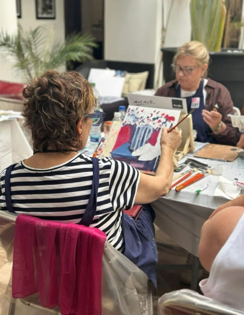 French Art Goes to Morocco Table Easels Equipment