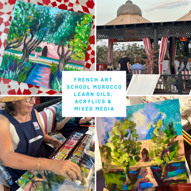French Art School Morocco Art on Tour