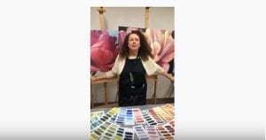 Mixing Color For Painting