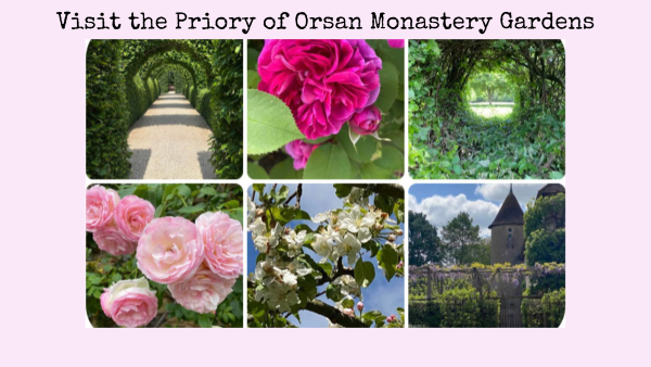 Priory Dorsan Monastery Garden French Art School Visit