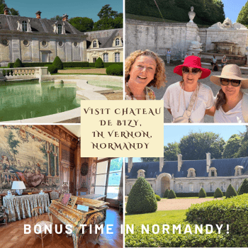 Visit French Chateau De Bizy Vernon with French Art School